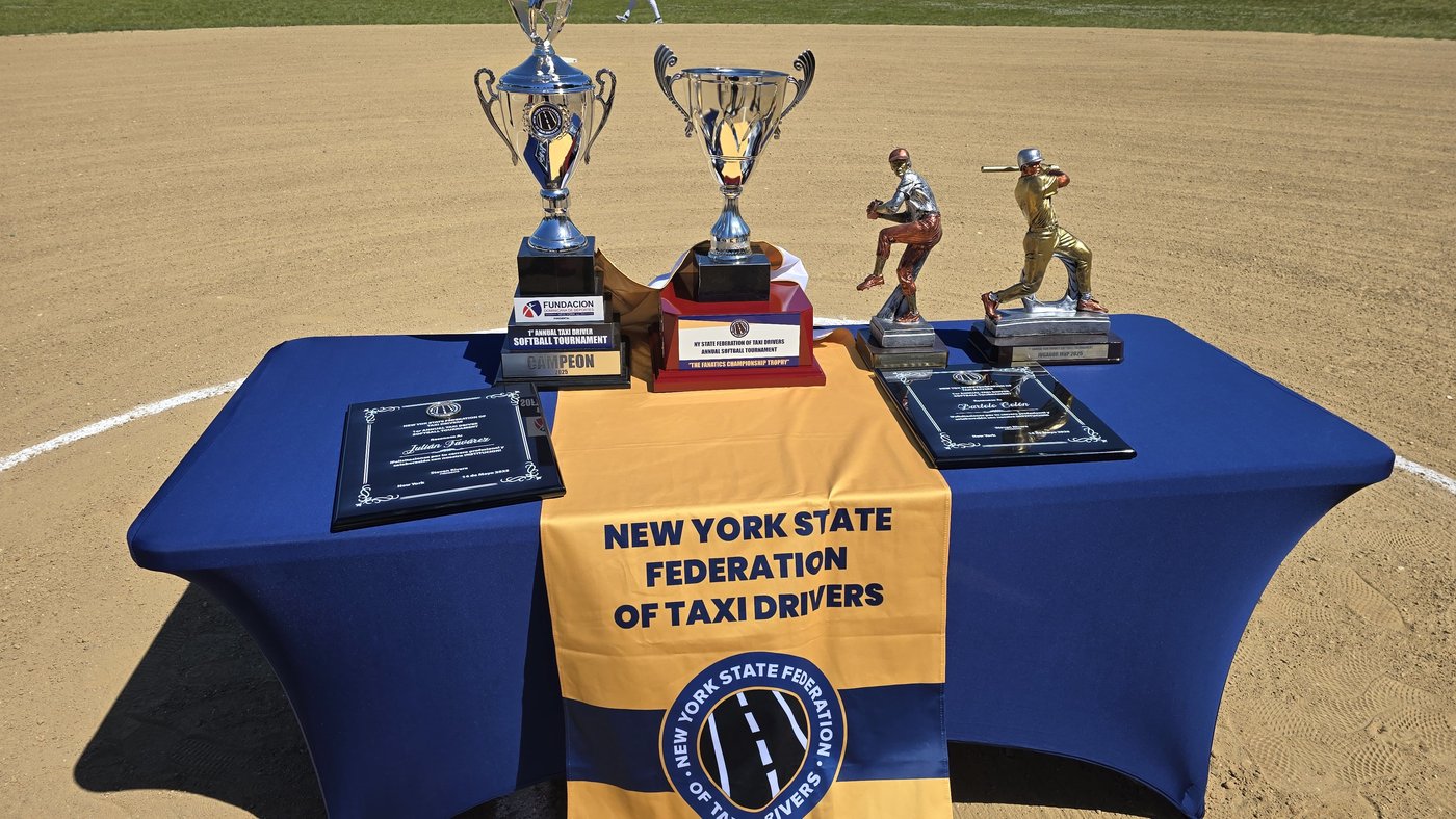 The full trophy and awards spread